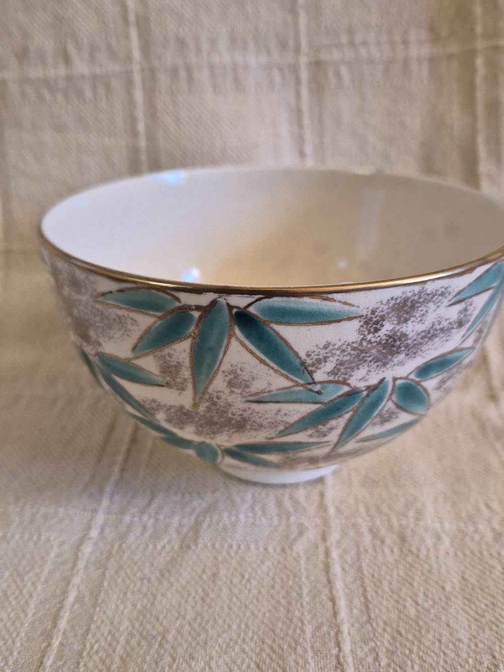 Japanese Tea Bowl Bamboo Pattern - Picture 2 of 8